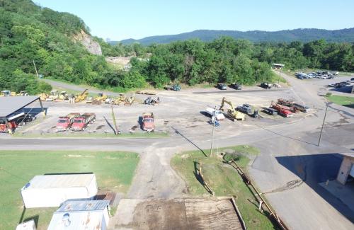 Aerial of Public Works Camp (current)