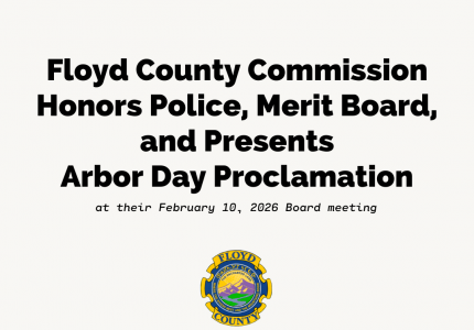 Commission Honors Police, Merit Board, and Presents Proclamation for Arbor Day