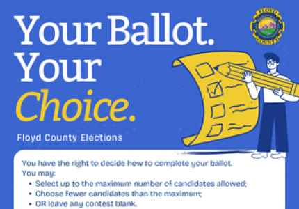 Your Ballot. Your Choice.
