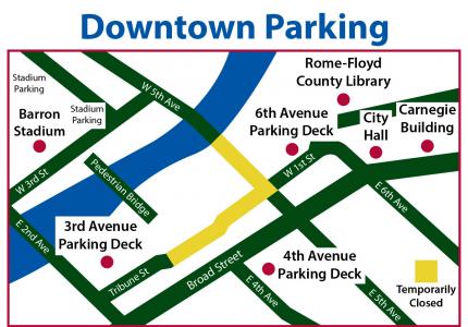 Downtown Parking Map