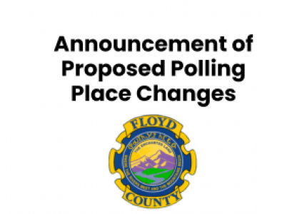 Announcement of Proposed Polling Place Changes