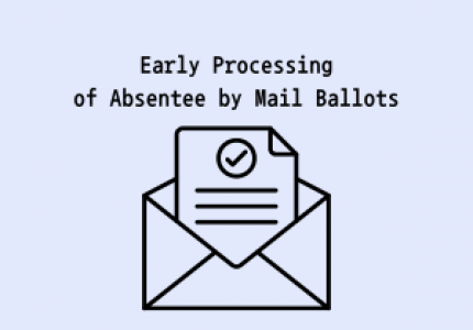 Early Processing of Absentee by Mail Ballots