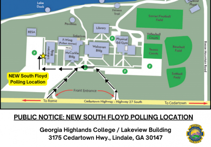 Relocation of South Floyd Polling Location