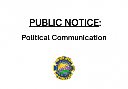 PUBLIC NOTICE: Political Communication