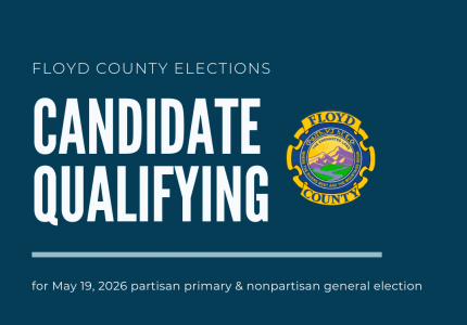Candidate qualifying for the May 19, 2026 partisan primary and nonpartisan general election