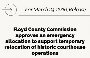 County Commission Approves Emergency Allocation for Relocation of Historic Courthouse Operations