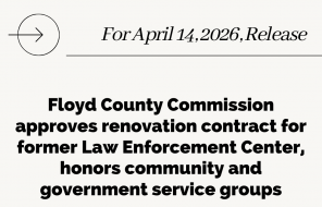 April 14, 2026 Floyd County Board of Commissioners meeting