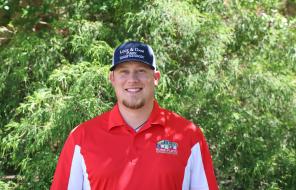 Tyler Stinson earns national certification as a certified park and recreation professional.