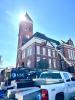 2.2026 Historic Courthouse work by Midwest Maintenance, Inc. -  cleaning, painting soffit, and brick pointing.